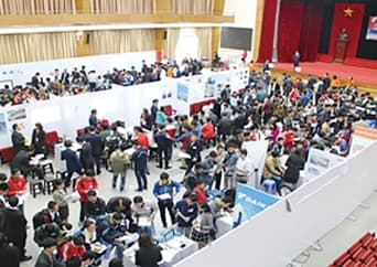会社説明会の様子